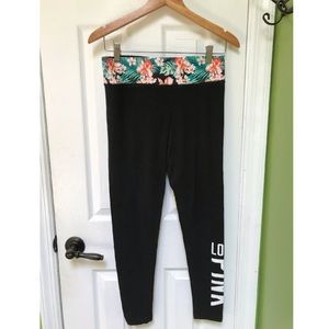 PINK Victoria's Secret Black Full Length Legging